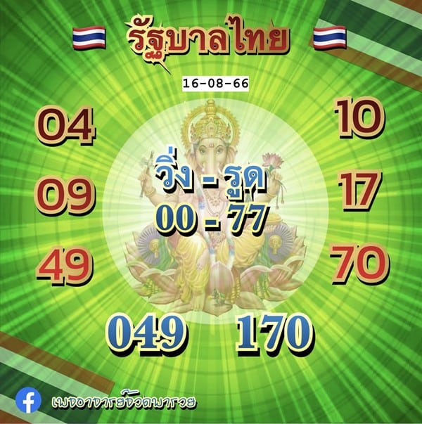 แนวทางหวยรัฐบาลไทย3