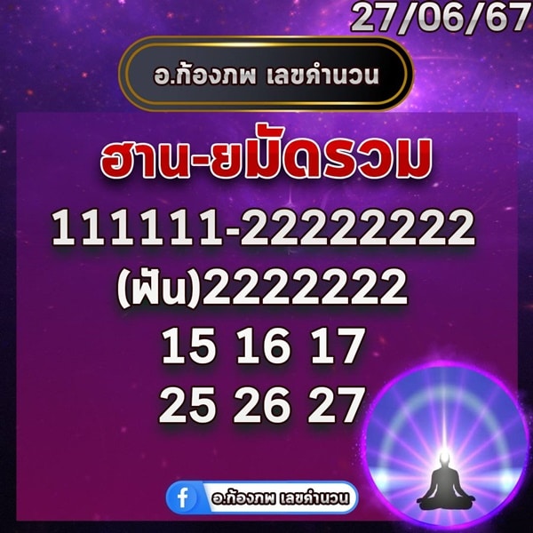 เลขเด็ดหวยฮานอย แนวทางหวยฮานอยวันนี้ 27 มิย 67