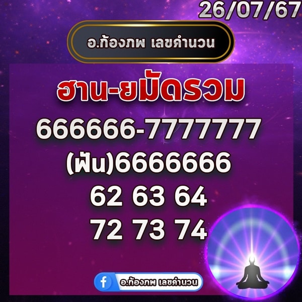 เลขเด็ดหวยฮานอย แนวทางหวยฮานอยวันนี้ 26 กค 67