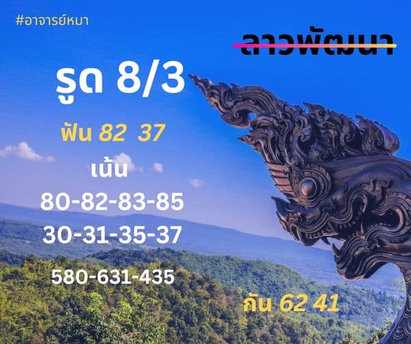 แนวทางหวยลาววันนี้ เลขเด็ดหวยลาว